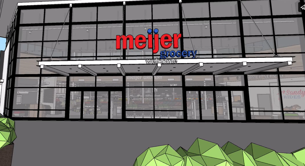 Meijer Grocery Interior