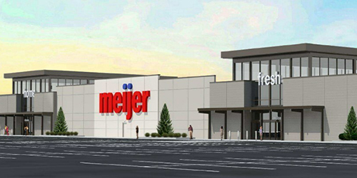 rendering of new Meijer supercenter
